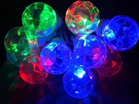 RGB (WHITE WIRE) Sparkle Orb String Lights – 10ct.