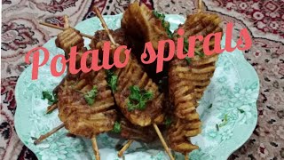 Potato  Spirals | by A&A foodies  #potatospirals#potatoes#