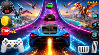 GT Car Racing Gameplay | INSANE Mega Ramp Jumps & Extreme Driving Challenge 2026 screenshot 4