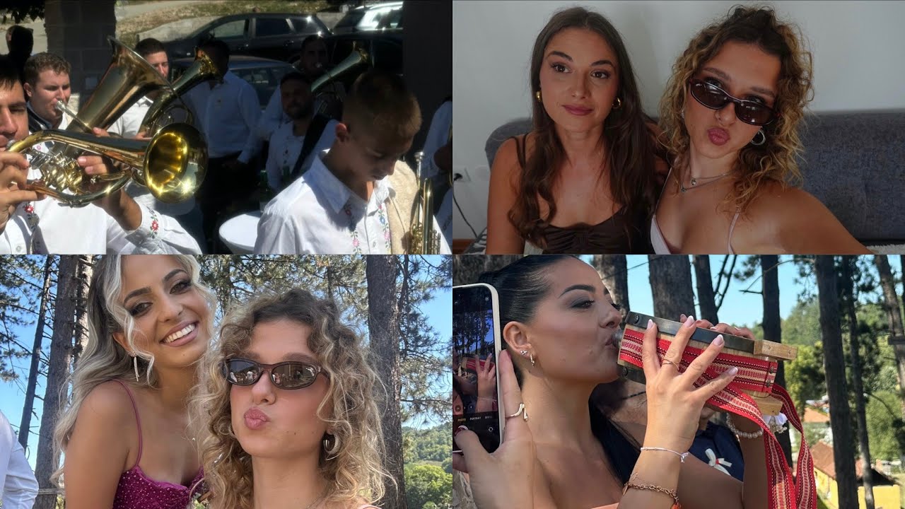 Moj prviiiii vlog | idemo na svadbu i kitimo svatove