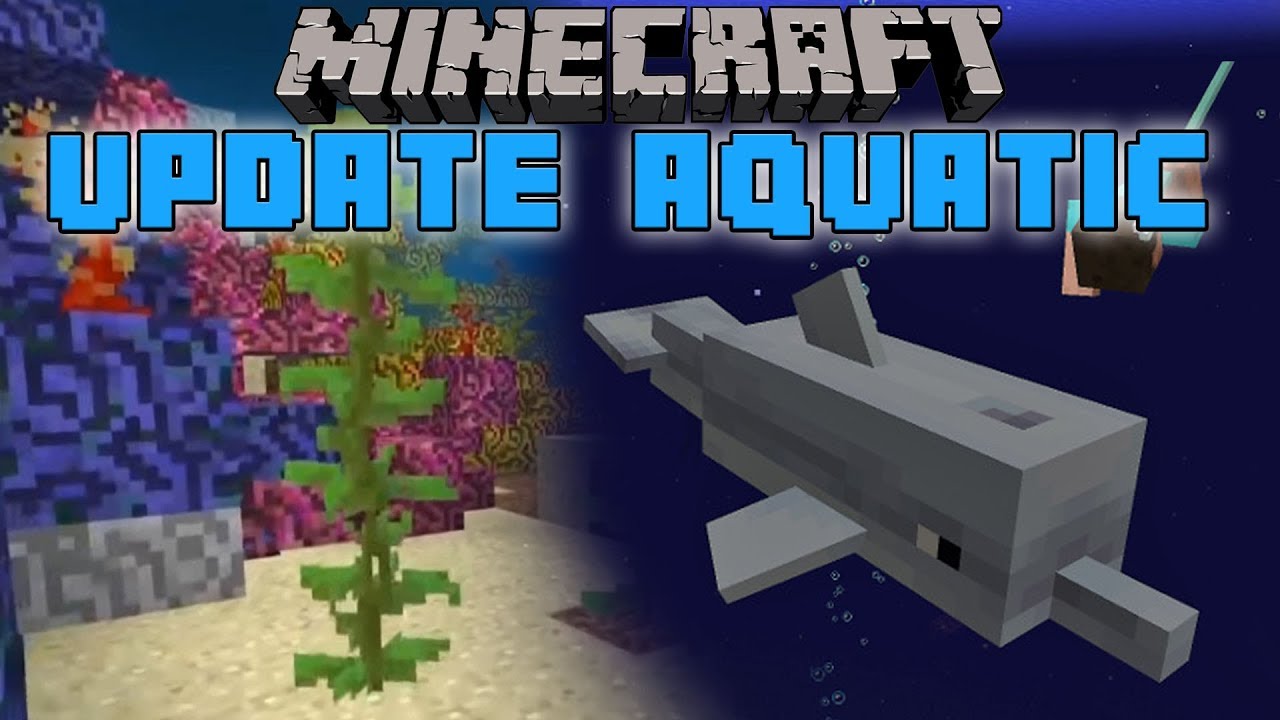 1.14 update overview MEGA 1.13 Update! - Delfine, Korallen Riffe, Neue Waffe, Wasser Physics & Mehr! - Minecon Recap