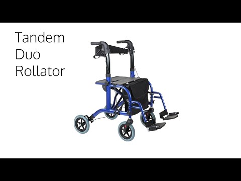 Tandem Duo Rollator & Wheelchair 2