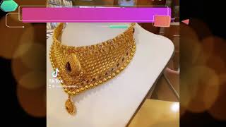 80 Grams Gold Choker Necklace 