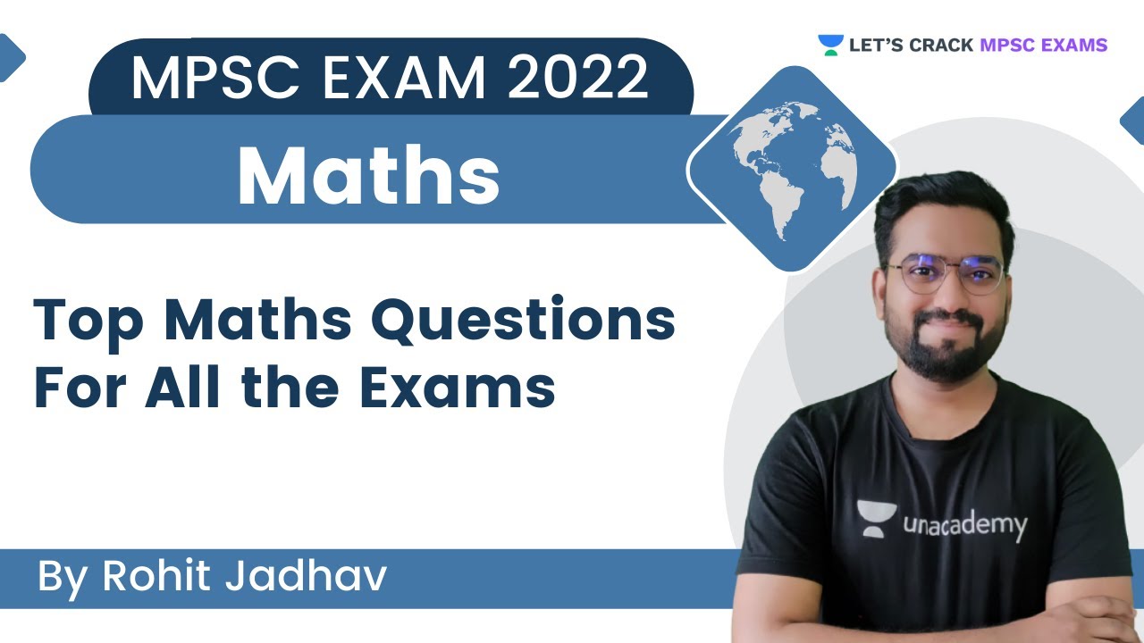 Top Maths Questions For All the Exams | MPSC | By Rohit Jadhav