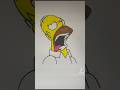 👨‍🎨 Paint with me - Homero The Simpsons #homero #thesimpsons #painting #paintingtutorial #drawing