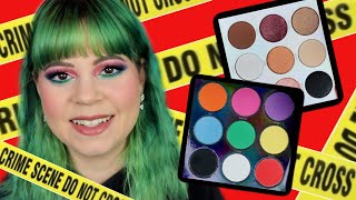Crime scene makeup YES Please! Makeup A murder part 1 | Eyeshadow palettes