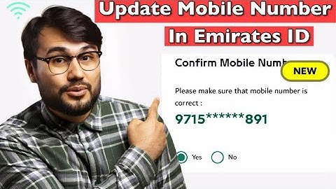 How to Check & Update Your Emirates ID Mobile Number | Easy Step-by-Step Guide