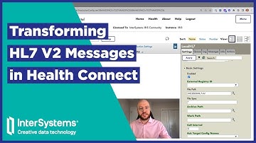 Transforming HL7 V2 Messages in Health Connect