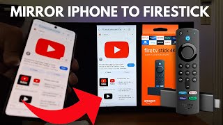 How To Mirror iPhone To Amazon Firestick Or Fire TV (screen mirroring)