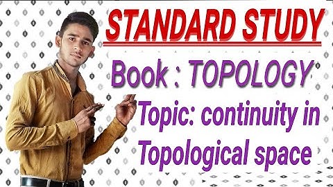 Continuity in topology in hindi by himanshu singh