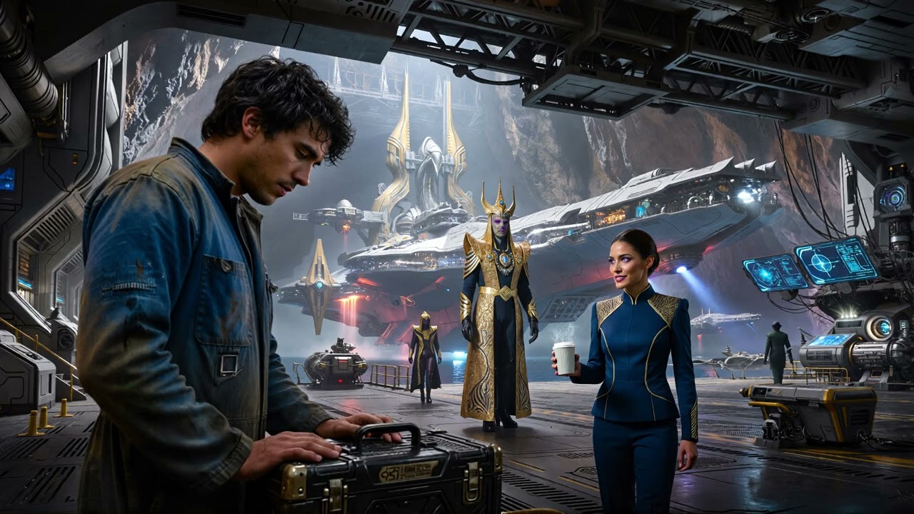 Emperor Spends 200 Million To Find Him — Unaware It's The Human Mechanic He Ignores Daily | HFY