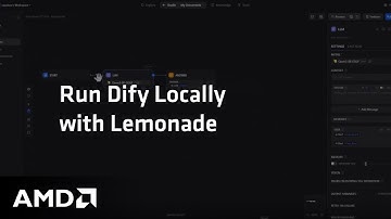 Harnessing Dify + Local LLMs on AMD Ryzen™ AI PCs for Private Workflows
