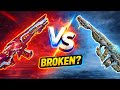 *NEW* FREE MYTHIC AGR 556 - FLYING DUTCHMAN vs AK 117 - LAVA REMIX Comparison | COD Mobile 