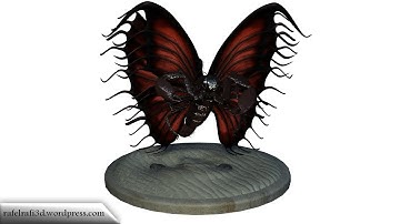 Winged Scorpion | 3D Model