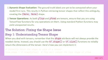 Understanding the None, None Shape Issue with Custom Keras Data Generators