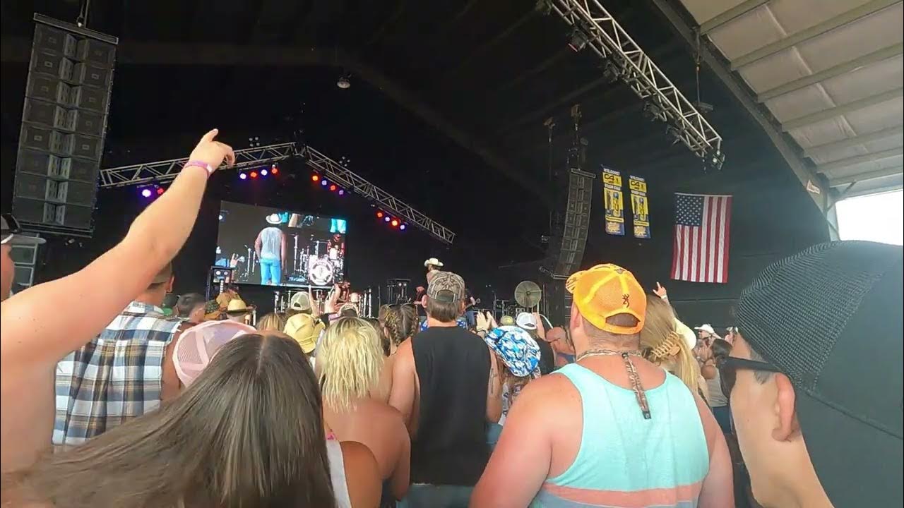 TYLER BOOTH COUNTRY CONCERT 23 FORT LORAMIE OHIO YouTube