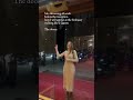 A teaser on the catwalk