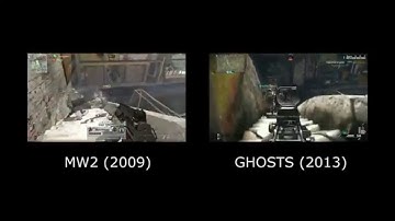 Favela - Modern Warfare 2 vs. Ghosts (SIDE BY SIDE COMPARISON)