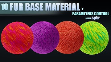 FUR BASE MATERIAL + OARAMETERS CONTROLLER
