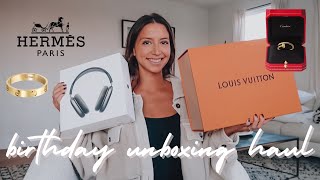 🌺 HAWAII BIRTHDAY UNBOXING HAUL | Feat. Hermes + LV + Cartier