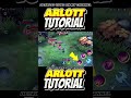 Combo de didacticiels arlott avec adc pro mlbb  mobile legends mlbb mlbbshorts