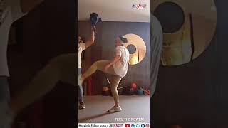 ಅಪಪ ರತಯಲಲ ಅಶವನ ಪನತ ವರಕಟ Ashwini Puneeth Rajkumars Workout Video Goes Viral