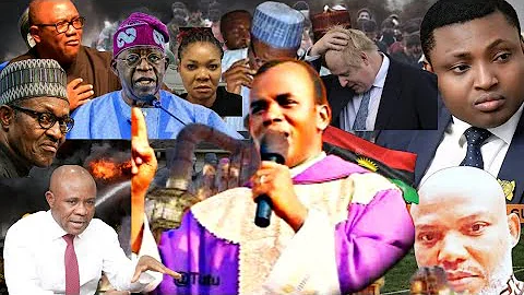 BREAKING REV. FATHER EJIKE MBAKA DROP ANOTHER BOMBSHELL ON THE  BIAFRA/ NIGERIA FACEOFF