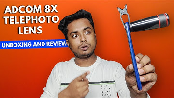 Adcom 8X Telephoto Lens Review || Adcom Mobile Lens || Adcom 8X Telephoto Lens || Adcom Lens Review