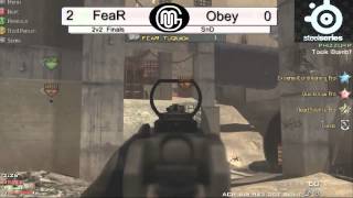 UMG - FeaR vs Obey 2v2 Finals Map 3