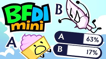 We asked TikTok to VOTE the best object — BFDI MINI