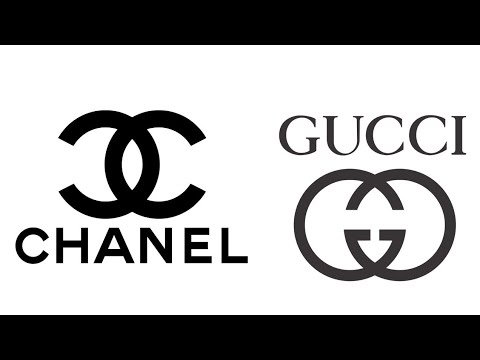 cómo dibujar logo de marca chanel,Gucci 