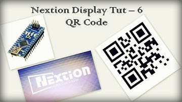 Nextion QR code Display and Arduino Interface