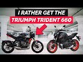 Why I'm getting a Triumph Trident 660 instead of a Yamaha MT-07