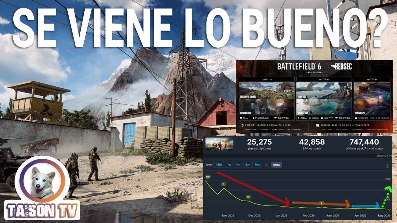 Nuevo Parche de Battlefield 6, del que su mejor momento se acerca, aunque Me preocupan cosas