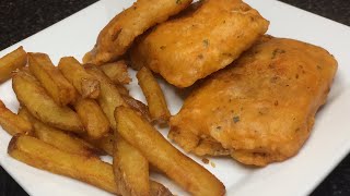 Crispy Fish and Chips Recipe! Easy fish & chip batter for crispy fish fry! Simple and Easy Recipe!