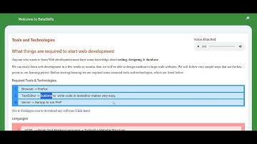 Tools & Technologies Required to Start Web Development | Beginner Guide