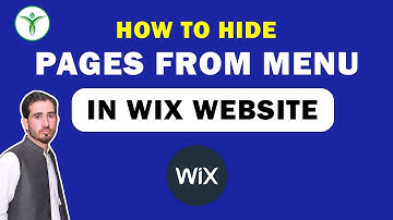 How to Hide Pages From Menu in Wix Website?