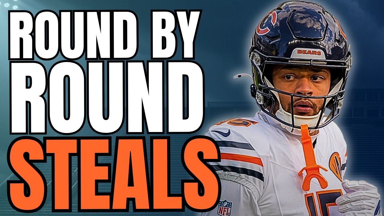 Round by Round Steals LIVE | Best Fantasy Draft Values, Sleepers & NFL News 📱