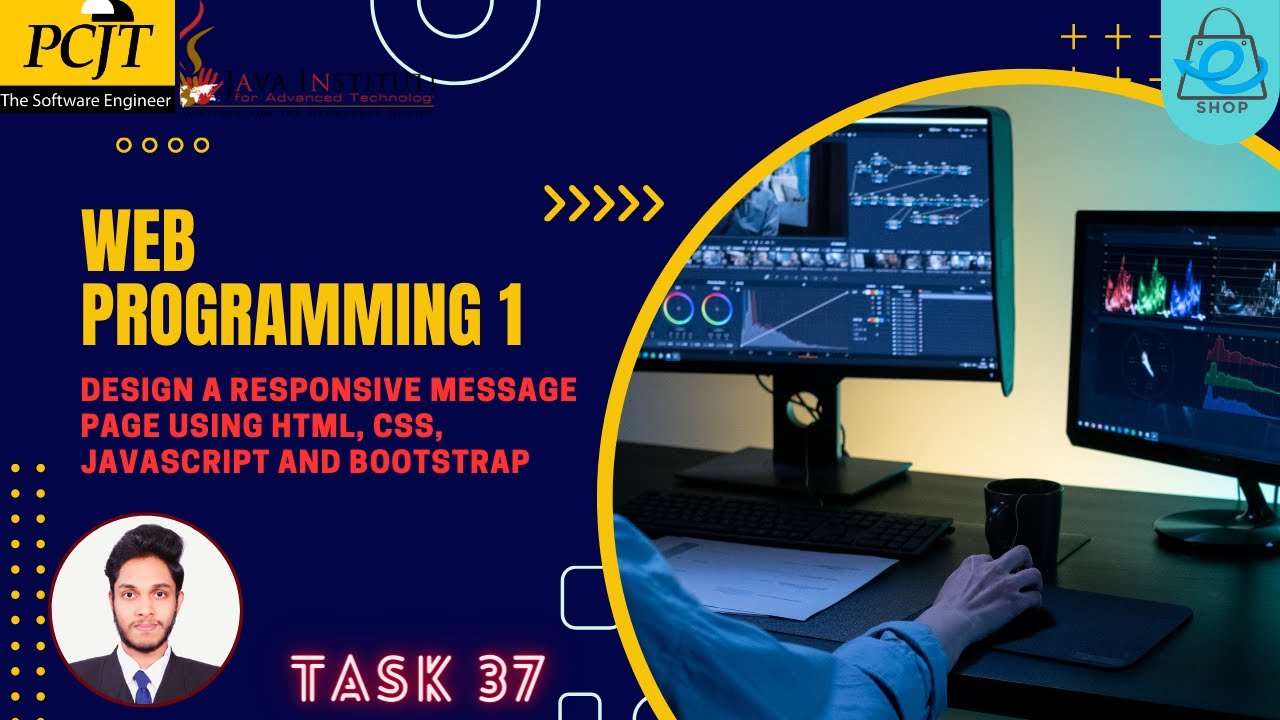 Web Programming 1 | Task 37 | Java Institute | Sheshan Danuksha - YouTube
