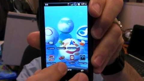 Android on HTC HD2.avi