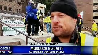 Our guillotine made it on the local news!