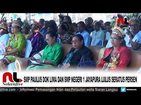 SMP PAULUS DOK LIMA DAN SMP NEGERI 1 JAYAPURA LULUS SERATUS PERSEN