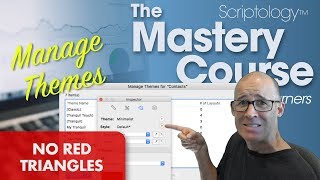 Lesson #12: The environment - Manage Themes - Scriptology Mastery Course for FileMaker Profile