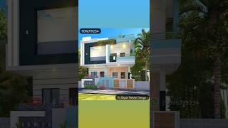 Double Floor Front Elevation ? 35 Feet House Front Elevation | Front Elevation Design ? FrontDeaign