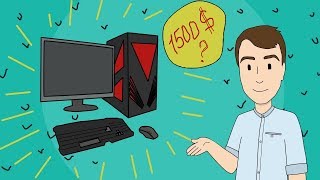 How I saved 1500 dollars for a gaming PC (Animation)