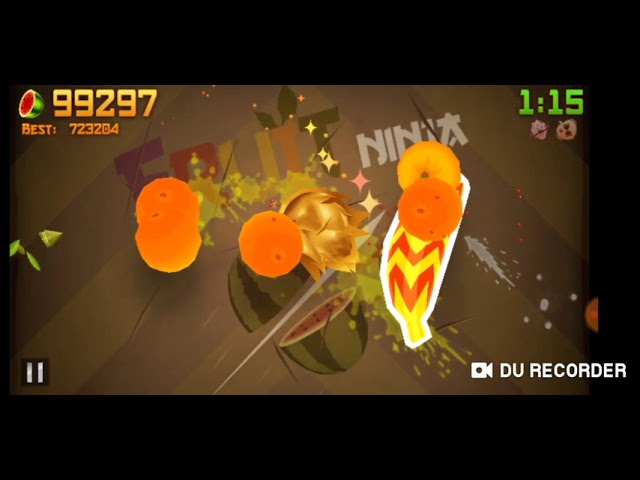 Fruit Ninja Classic World Record: 37,144 on Make a GIF