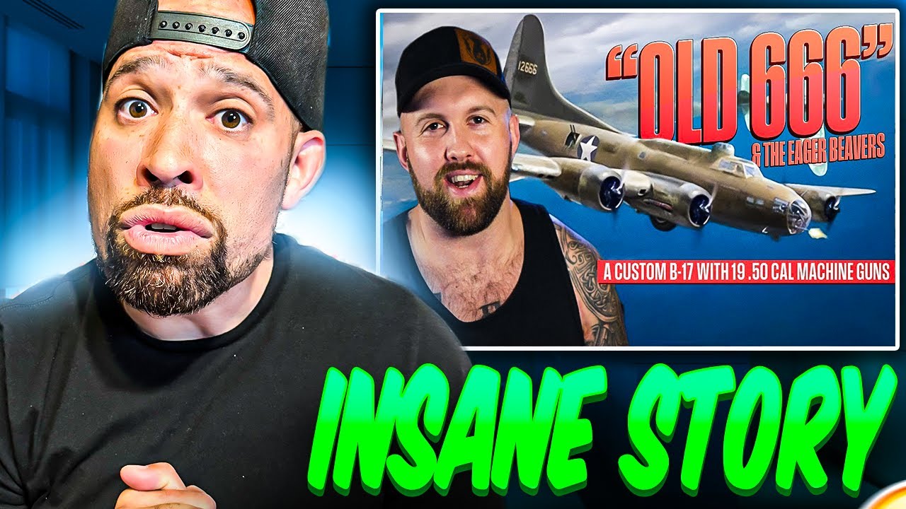 The Infamous Eager Beavers & Their Custom B17 Bomber - Old 666! This story is INSANE...