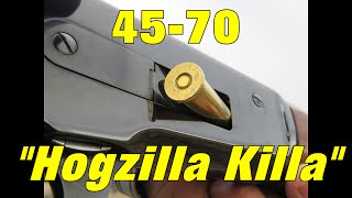 Cimarron Model 71 45-70 "Hogzilla Killa" Rifle -- Full Review + Elk Hunt