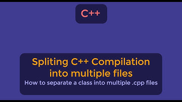 Splitting classes into multiple .cpp files in C++