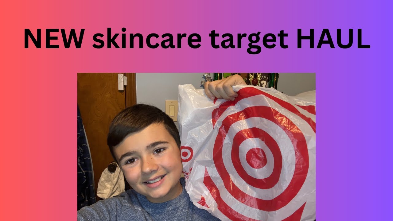 Target Skincare Routine NEW SKINCARE ROUTINE! TARGET HAUL! - YouTube